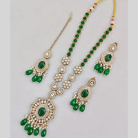 Kavita Art Gold Plated Kundan Long Necklace Set