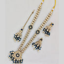 Kavita Art Gold Plated Kundan Long Necklace Set