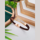 Kavita Art Gold Plated Austrian Stone Openable Kada