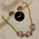 Kavita Art Timeless Beauty Designer Pota Stone Necklace Set 