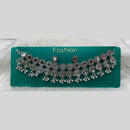 Kavita Art Boho Style Oxidised Plated Mirror And Pearls Necklace Set