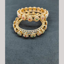 Kavita Art Stylish Pota Pearl Openable Kada Bangles