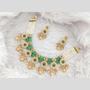 Kavita Art Designer Kundan And Pearl Necklace Set Glam Up Your Festive Look