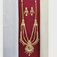 Kavita Art Designer Meenakari Long Necklace Set Pota Stone Perfection For Every Occasion 