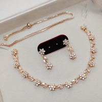 Kavita Art Sparkling Austrian Stone Necklace Set