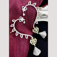 Kavita Art Sparkling American Diamond Ear Cuff Earrings