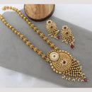 Kavita Art Exclusive Kundan and Pota Stone Necklace Set Jewelry