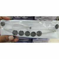 Kavita Art Rustic Charm Oxidised Plated Necklace Set