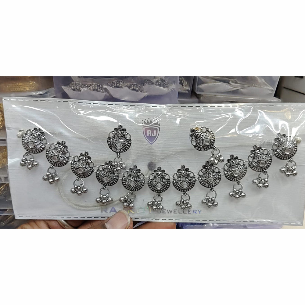 Kavita Art Rustic Charm Oxidised Plated Necklace Set