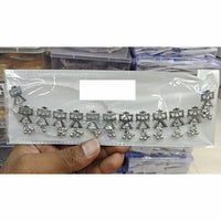 Kavita Art Sparkle Glow Oxidised Plated Pearls Necklace Set