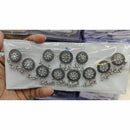 Kavita Art Sparkle Glow Oxidised Plated Pearls Necklace Set