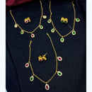 Kavita Art Antique Crystal Necklace Set For Wedding And Festive Wear