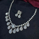 Kavita Art Designer Sparkling American Diamond Necklace Set