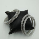 Kavita Art Handcrafted Elegant Crystal Stone Bangles For Wedding Wear