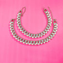 Kavita Art Elegant Shine Crystal and Pearl Choker Necklace Set