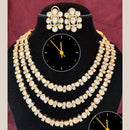 Kavita Art Elegant Crystal And Austrian Stone Necklace Set