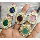 Kavita Art Glamorous Pota And Austrian Stone Statement Ring