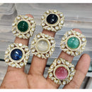 Kavita Art Glamorous Pota And Austrian Stone Statement Ring