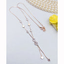 Kavita Art Elegant American Diamond Long Necklace