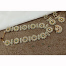 Kavita Art Premium Austrian Stone And Pearl Necklace Set