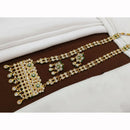 Kavita Art Premium Austrian Stone And Pearl Long Necklace Set