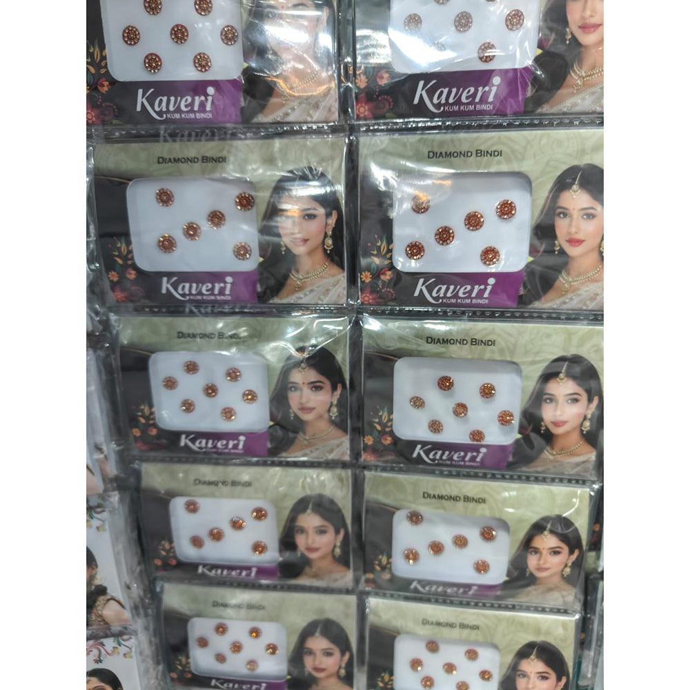 Kavita Art Designer Austrian Stone Round Shape Fancy Bindi