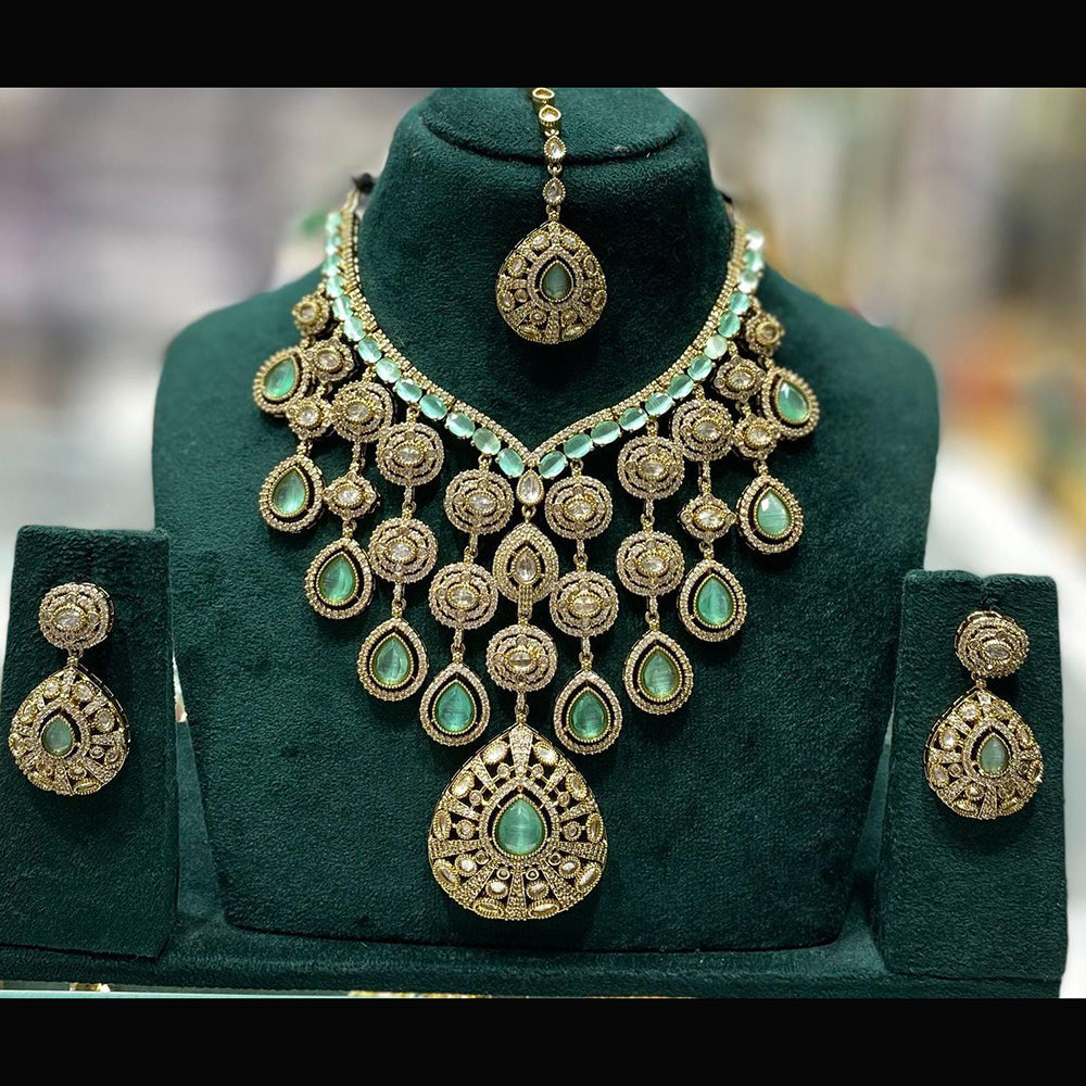 Kavita Art Royal Polki Kundan Stone Necklace Set