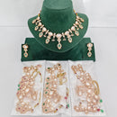 Kavita Art Glam Polki Kundan And Pearl Heavy Necklace Set