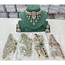 Kavita Art Sparkling American Diamond Choker Necklace Set