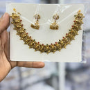 Kavita Art Heritage Pota Stone Necklace Set