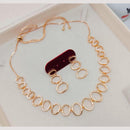 Kavita Art Glamorous Austrian Stone Necklace Set 