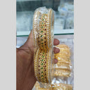 Kavita Art Sparkling Shine Pearl And Meenakari Bangles Set