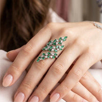 Kavita Art Verdant Bloom Statement Set