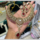 Kavita Art Grand Polki Kundan Necklace Set