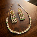 Kavita Art Elegant Pota Stone Necklace Set