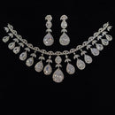 Kavita Art Graceful American Diamond Necklace Set for Women