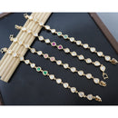 Kavita Art Royal Spark Polki Kundan Stone Adjustable Bracelet for Every Occasion