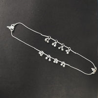 Kavita Art Silver Plated Traditional Ghungroo Payal / Anklet