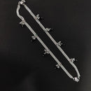 Kavita Art Silver Plated Traditional Ghungroo Payal / Anklet