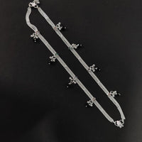 Kavita Art Silver Plated Traditional Ghungroo Payal / Anklet