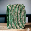 Kavita Art Classic Austrian Stone Glass Bangles Set