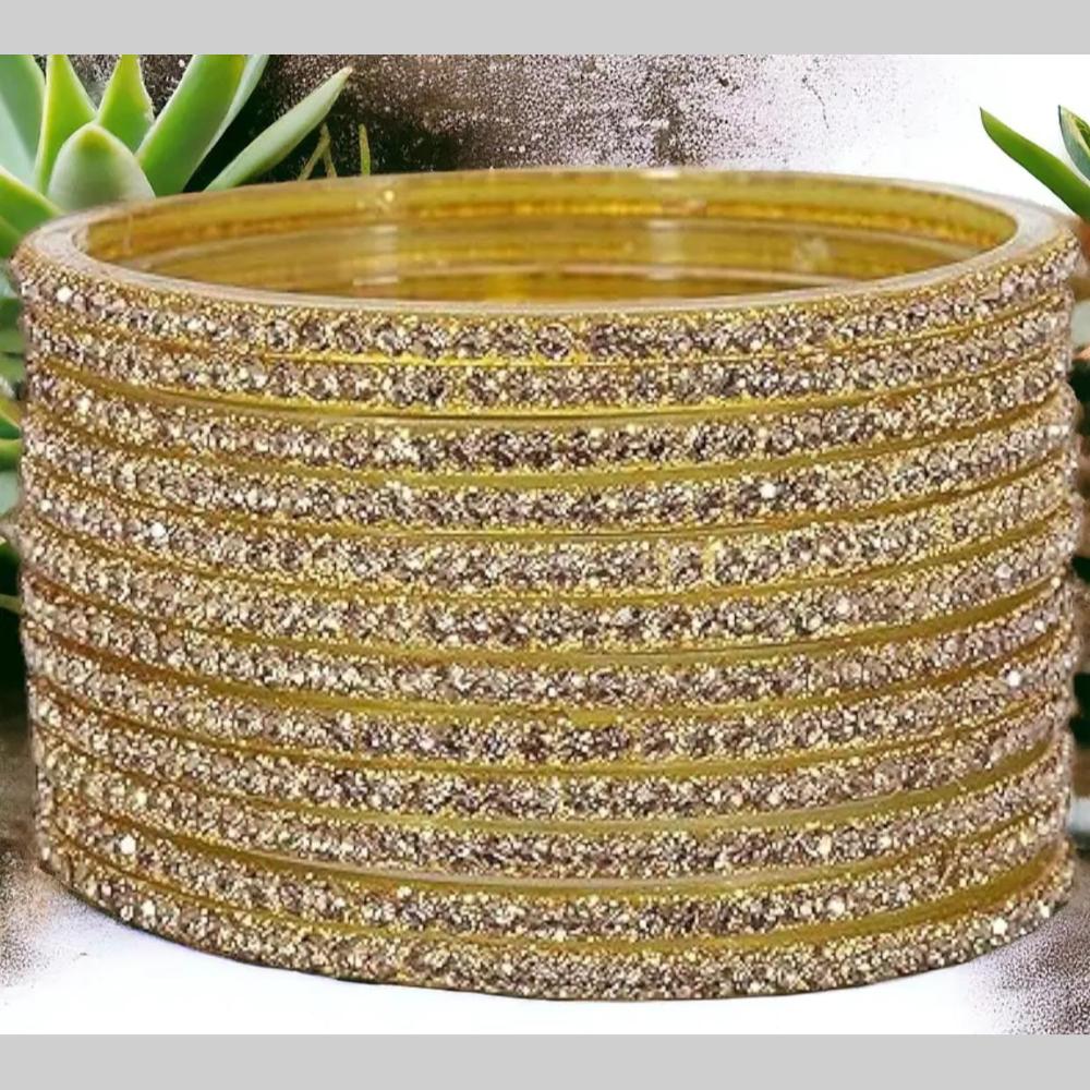 Kavita Art Classic Austrian Stone Glass Bangles Set
