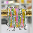 Kavita Art Classic Austrian Stone Kashmiri Glass Bangles Set