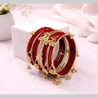Kavita Art Designer Velvet Kashmiri Bangles Set for Women