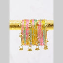 Kavita Art Classic Austrian Stone Kashmiri Glass Bangles Set