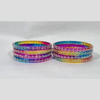 Kavita Art Designer Austrian Stone Glitter Bangles Set