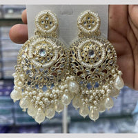 Kavita Art Luxury Kundan Stone And Pearl Ethnic Dangler Earrings