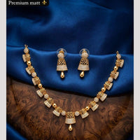 Kavita Art Graceful American Diamond Necklace Set for Women