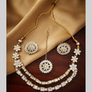 Kavita Art Premium Crystal Stone Choker Necklace Set for Women