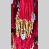 Kavita Art Pack of 12 Traditional Rakhi with Elegant Pearl Accents